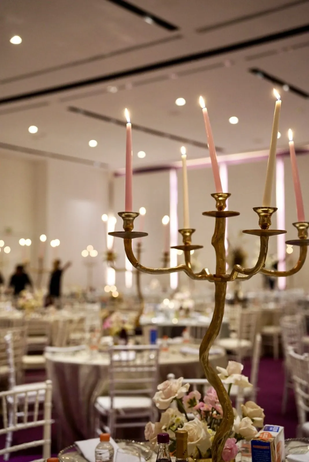Seder candelabra